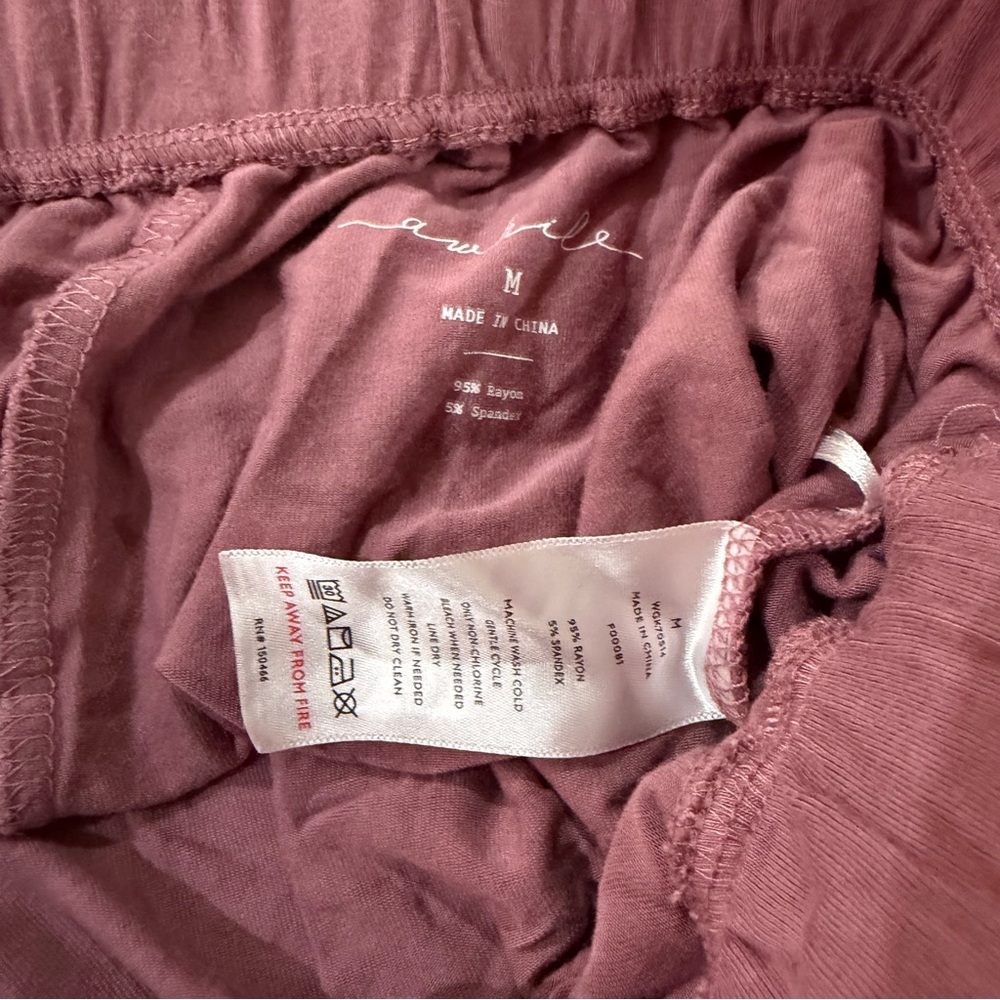 Aurora Sleep & Lounge Comfy Knit Short Sleeve and Short Pajama - Picture 10 of 10